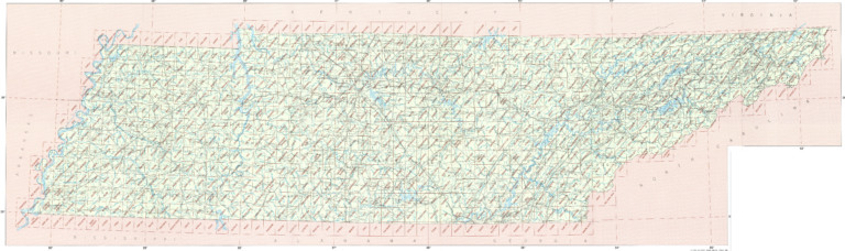 USGS Topographic Map Quadrangles Tennessee TN Mapagents   TN Index 768x228 
