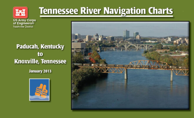 Tennessee River Navigational Chart Book Mapagents   TN River Nav Chart Full Size 659x400 